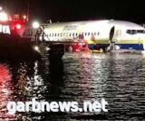 هبوط اضطراري لطائرة أمريكية في نهر بولاية فلوريدا ونجاة جميع ركابها