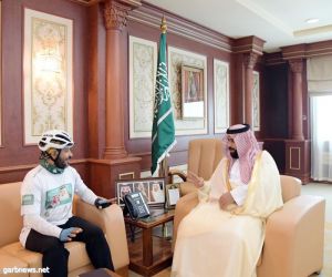 نائب أمير منطقة جازان يستقبل الرحالة السعودي عبدالله زين الدين