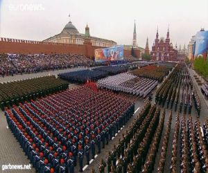 عرض عسكري مهيب في موسكو احتفاء بنهاية "الحرب العظمى"
