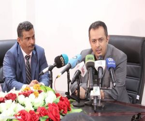 مؤتمر صحفي لرئيس الوزراء اليمني بالعاصمة المؤقتة عدن .. (ملخص شامل)