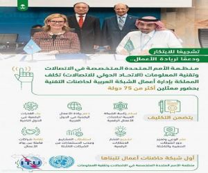 الاتحاد الدولي للاتصالات يكلف المملكة بإدارة أعمال الشبكة العربية لحاضنات التقنية