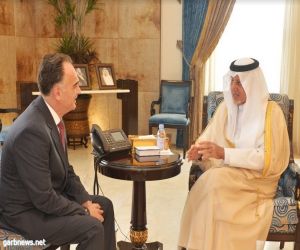 أمير مكة المكرمة يستقبل القنصل العام للمملكة الأردنية بجدة
