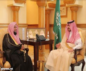 نائب أمير مكة يستقبل مدير فرع وزارة العدل بالمنطقة