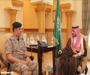 نائب أمير منطقة مكة المكرمة استقبل قائد القوات الخاصة للأمن الدبلوماسي في مقر الامارة بجدة