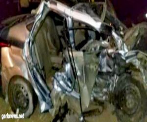 وفاة 4من عائلة واحدة وإصابة أخرين في حادث مروري على الطريق الدولي جازان-الشقيق