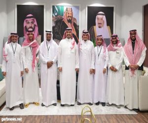 الأمير فهد بن جلوي  يستقبل مجموعة من المتطوعين