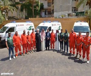 مركز الملك سلمان للإغاثة يقدم 3 سيارات إسعاف "لدعم خدمات الإسعاف في مناطق اللاجئين السوريين" في لبنان