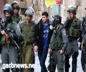 قوات الاحتلال تعتقل خمسة فلسطينيين من مخيم جنين