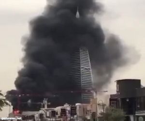 "مدني الرياض" يكشف حقيقة فيديو "حريق المترو قرب برج الفيصلية"