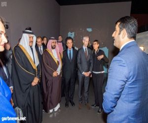 الأمير سلطان بن سلمان يحضر حفل افتتاح معرض العلا في باريس.