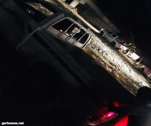 فريق فزعة يُنقذ عائلة أُحتجزت سيارتهم في أحد أودية ملاطس بمحافظة الريث