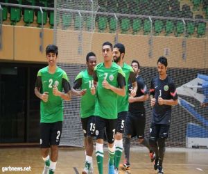 المنتخب السعودي الأول لكرة قدم الصالات أمام لبنان غدًا في تصفيات غرب آسيا