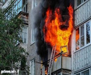 مصرع 7 أشخاص في حريق منزل بروسيا