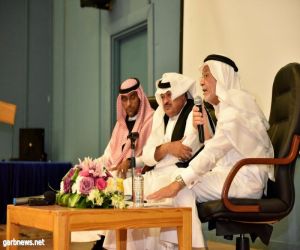 مجموعة أنوار طيبة في لقاء مع ضيف الشرف الشيخ عبدالغني حسين أحمد