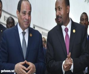 الرئيس المصري يلتقي رئيس الوزراء الإثيوبي لبحث ملف سد النهضة