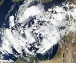 ناسا تنشر صورة إعصار هائل في طريقه إلى مصر