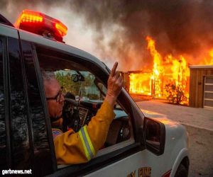 إعلان حالة الطوارئ في ولاية كاليفورنيا الأمريكية بسبب حرائق الغابات