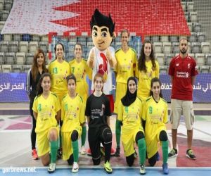 منتخب كرة قدم الصالات النسائي يكسب الكويت في دورة رياضة المرأة