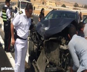 مصرع وإصابة 8 أشخاص في حادث تصادم بمصر