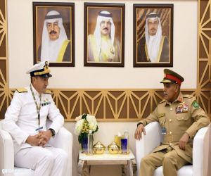 مدير أركان الحرس الوطني بمملكة البحرين يلتقي نائب مدير التسليح الوطني الإيطالي