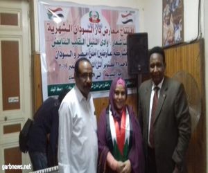 مبادرة مصر والسودان ايد واحدة تشارك افتتاح معرض" وادى النيل القلب النابض "