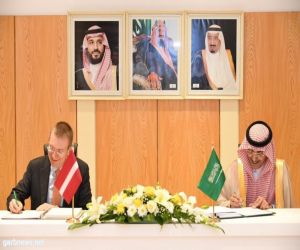 H.E. Minister of Finance Signs DTAA with Latvia's Minister of Foreign Affairs