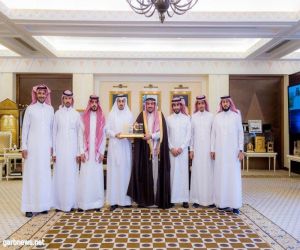سمو الأمير فيصل بن مشعل يلتقي رئيس وأعضاء اللجنة الهندسية بالقصيم