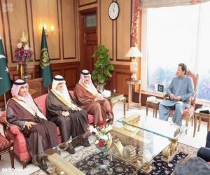 رئيس وزراء باكستان يستقبل الأمير سلطان بن سلمان