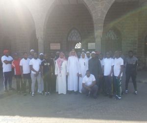 أعضاء مركز إسلامي أمريكي في زيارة للمدينة ومكة
