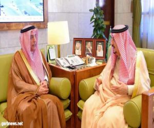 أمير منطقة الرياض يستقبل الدكتور القصبي