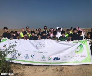 بلدية الخفجي تزرع 1200 شجرة ضمن مشاركتها في حملة "نريدها خضراء" بمحافظة الخفجي