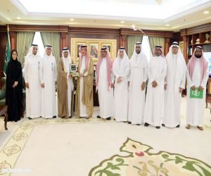 سمو الأمير محمد بن ناصر يستقبل وكيل وزارة الصناعة والثروة المعدنية