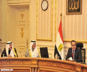 رئيس الوزراء المصري يستقبل سفير خادم الحرمين الشريفين ووفدا لرجال الأعمال السعودي*