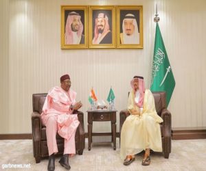 وزير الحج والعمرة:يستقبل الوزير المفوض لتنظيم الحج بجمهورية النيجر