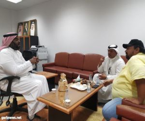 عضو جمعية المخترعين السعوديين في زيارة لمركز مراقبة السموم