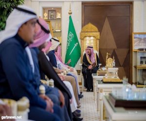 الأمير فيصل بن مشعل يلتقي مدير ومنسوبي مؤسسة العمار الزراعية
