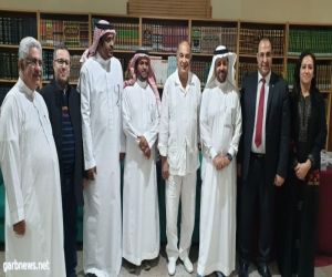 رئيس نادي جدة الأدبي يستقبل أعضاء الاتحاد العربي للثقافة الرياضية