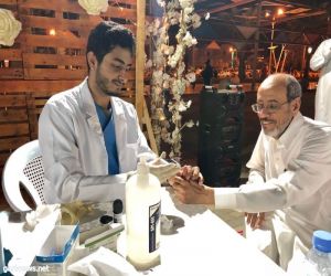 جمعية الإحسان الطبية تطلق جناحها الطبي بمهرجان جازان الشتوي