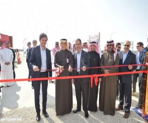 افتتاح إعمال الانشاءات لمحطة شركة فيوليا الشرق الأوسط للمرافق المركزية لمعالجة وتقييم النفايات في الجبيل الصناعية