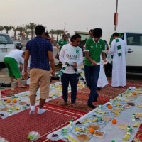 جمهور النادي الاهلي يفطر صائم في تاسوعاء