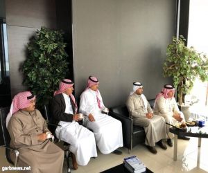 محافظ خميس مشيط يلتقي مدير عام الهيئة السعودية للمدن الصناعية ومناطق التقنية "مدن"