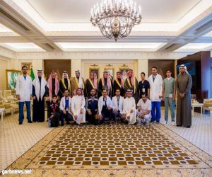 الأمير فيصل بن مشعل يلتقي رئيس وأعضاء جمعية "المسعف" التطوعية ويتسلم التقرير السنوي للجمعية