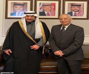 سفير المملكة لدى الأردن يلتقي رئيس الديوان الملكي الأردني