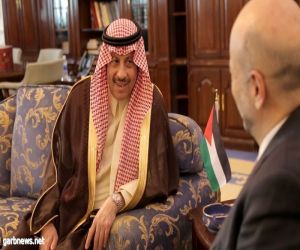 رئيس الوزراء الأردني يستقبل سفير المملكة لدى الأردن