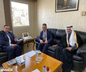 سفير المملكة يلتقي بوزيري المالية والتخطيط والتعاون الدولي الأردنيين