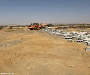 بلدية مربة الفرعية تواصل أعمال مكافحة  التشوه البصري و ترحل 10 الاف من المخلفات