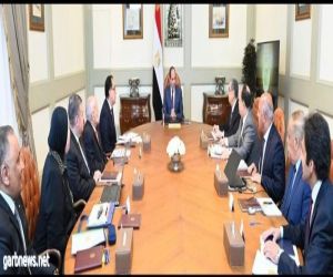 لقاء رئيس الجمهوريه مع رئيس الوزراء لاستعراض الاستراتيجية القومية لتوطين صناعة المركبات والصناعات المغذية لها في مصر.