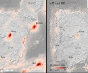 فيروس كورونا يقلل من تلوث الماء والهواء