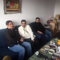 الشيخ رشيد والرائد المالكي يزورون الشاعر احمد الصغير بألمانيا