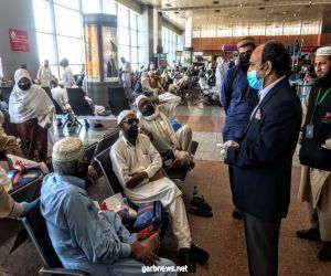 مغادرة 254 معتمراً باكستانياً من مطار الملك عبدالعزيز الدولي إلى مدينة لاهور